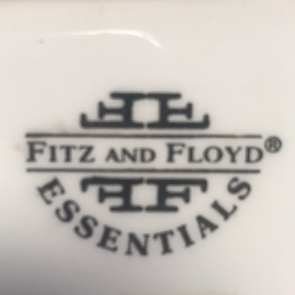 Fitz & Floyd Plaid Santa Candy Jar - Picture 10 of 11